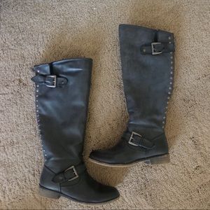 Madden girl calf wide boots